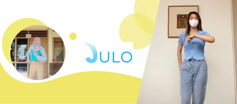 julo fintech dance challenge dengan KOL