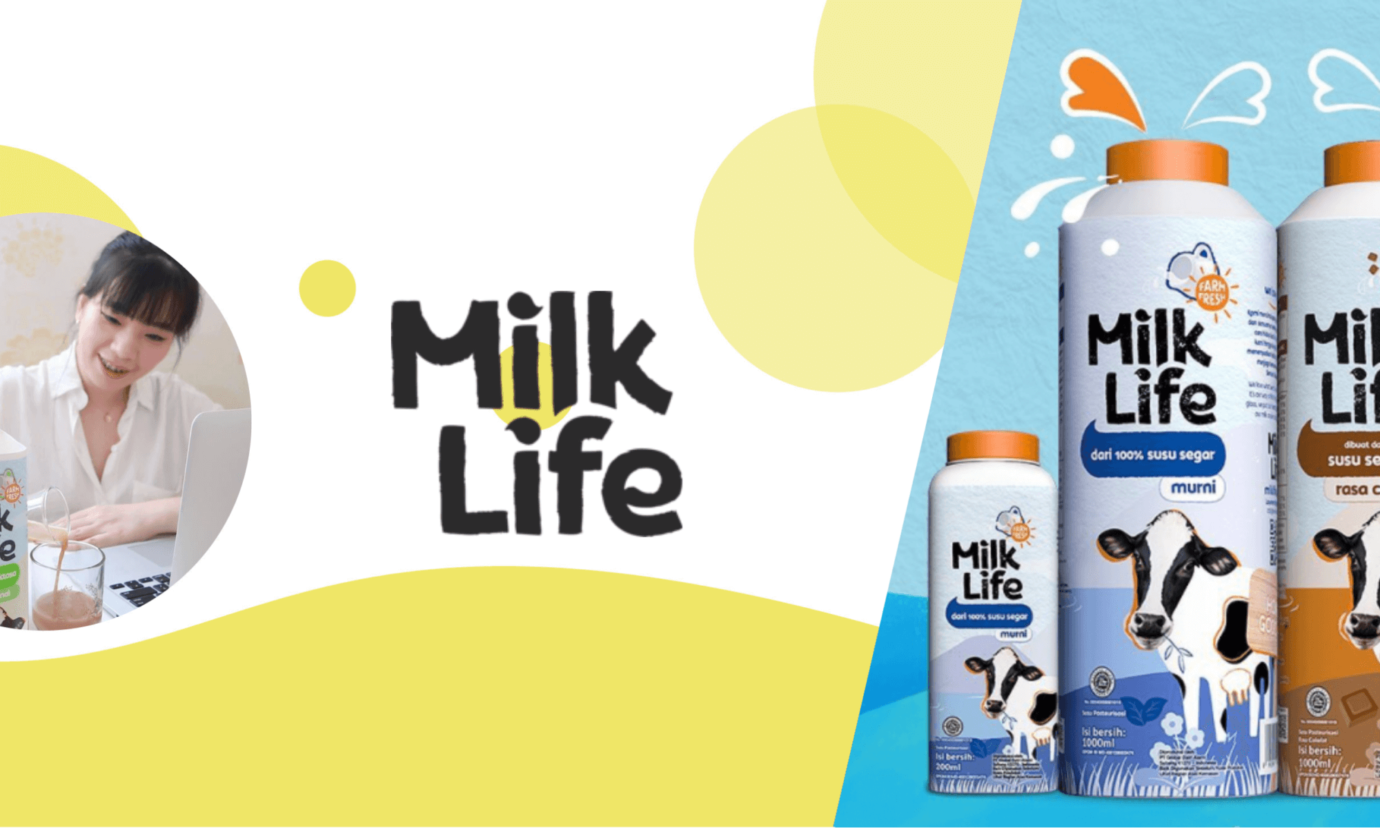 Milk Life influencer marketing campaign studi kasus bersama LEMON
